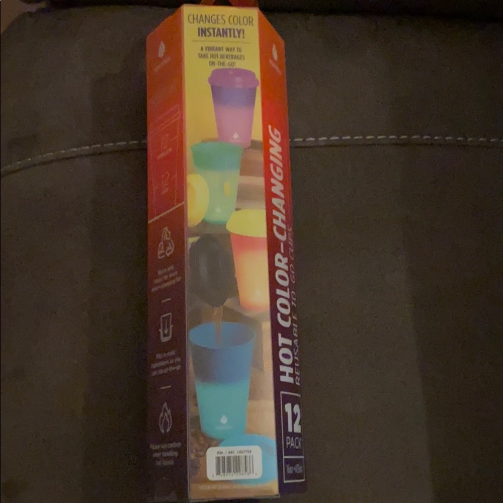 ♥️Color Changing Reusable Cups♥️